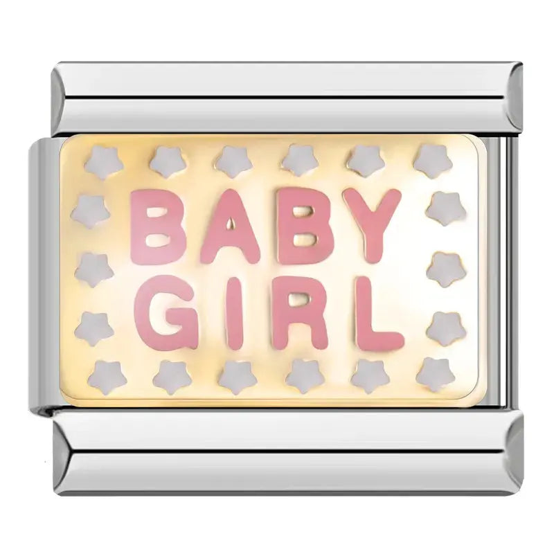 Baby Girl Charm - İtalyan Charm Bileklik