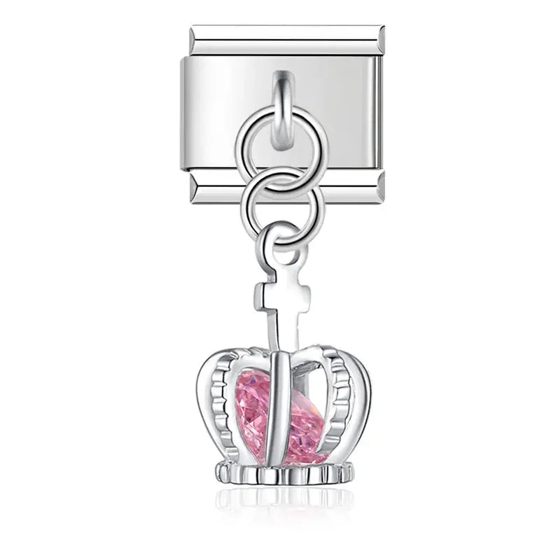 Crown Charm - İtalyan Charm Bileklik