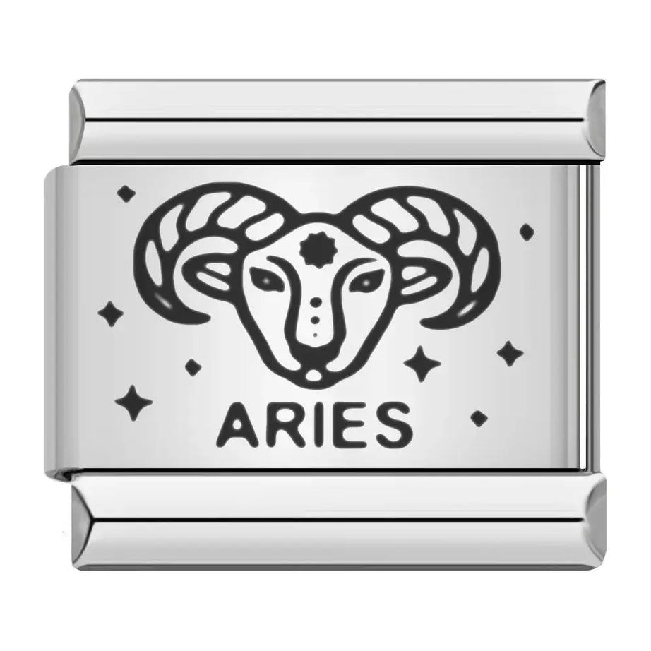 Aries Zodiac Charm - İtalyan Charm Bileklik