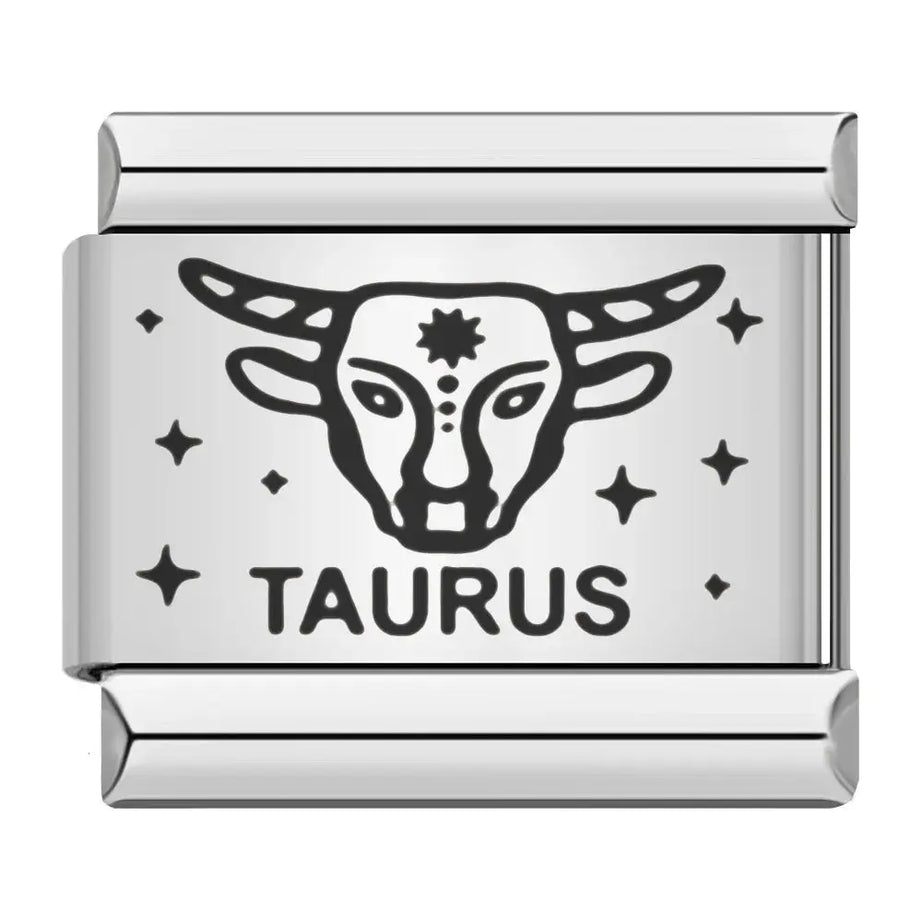 Astrological Taurus Charm - İtalyan Charm Bileklik