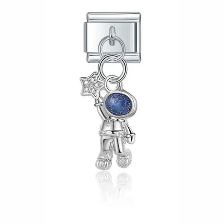 Astronaut Charm - İtalyan Charm Bileklik