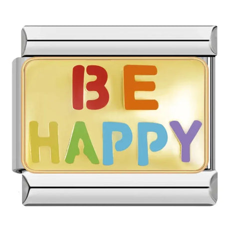 Be Happy Charm - İtalyan Charm Bileklik