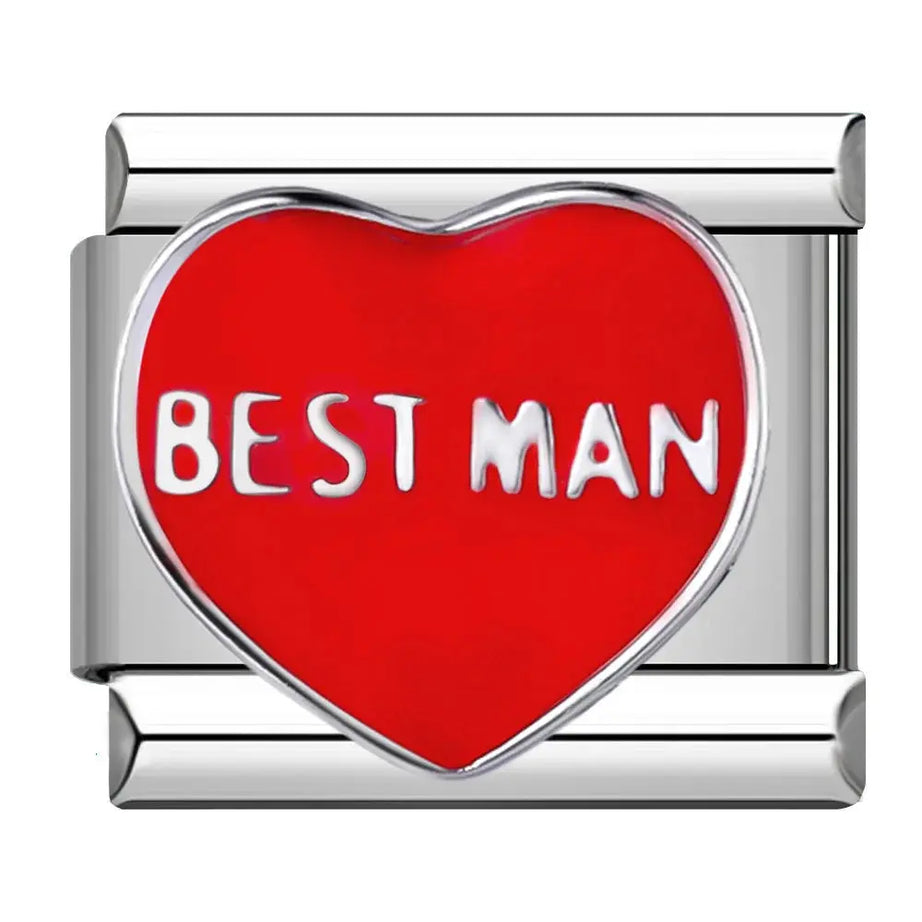 Best Man Charm - İtalyan Charm Bileklik