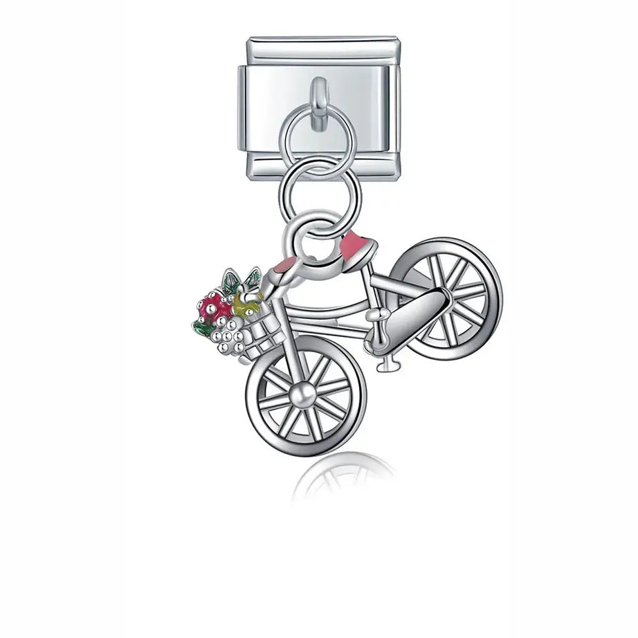 Bicycle Charm - İtalyan Charm Bileklik