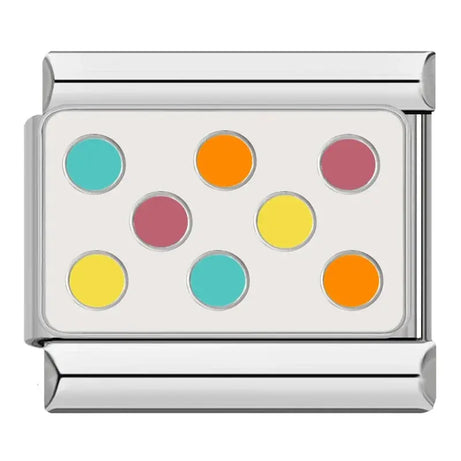 Colorful Dots Charm - İtalyan Charm Bileklik
