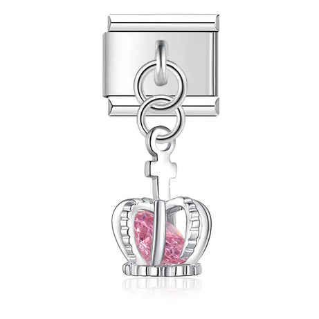 Crown Charm - İtalyan Charm Bileklik