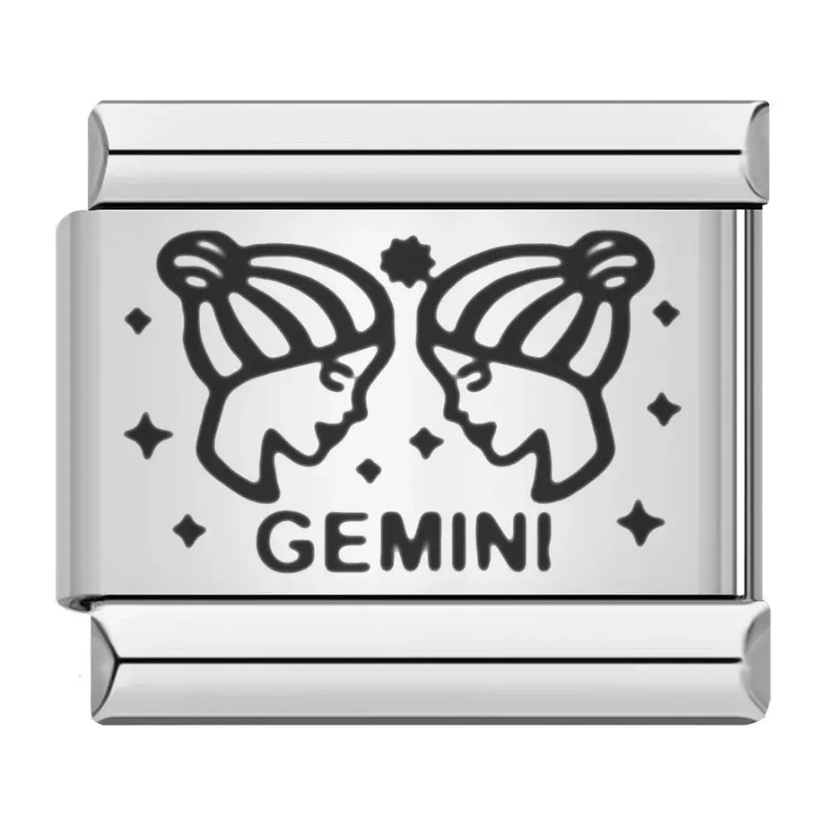 Gemini Zodiac Charm - İtalyan Charm Bileklik