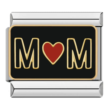 I Love Mom Charm - İtalyan Charm Bileklik