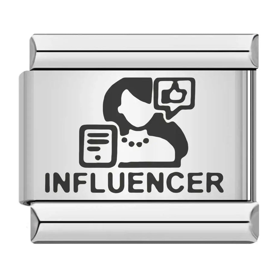 Influencer Icon Charm - İtalyan Charm Bileklik