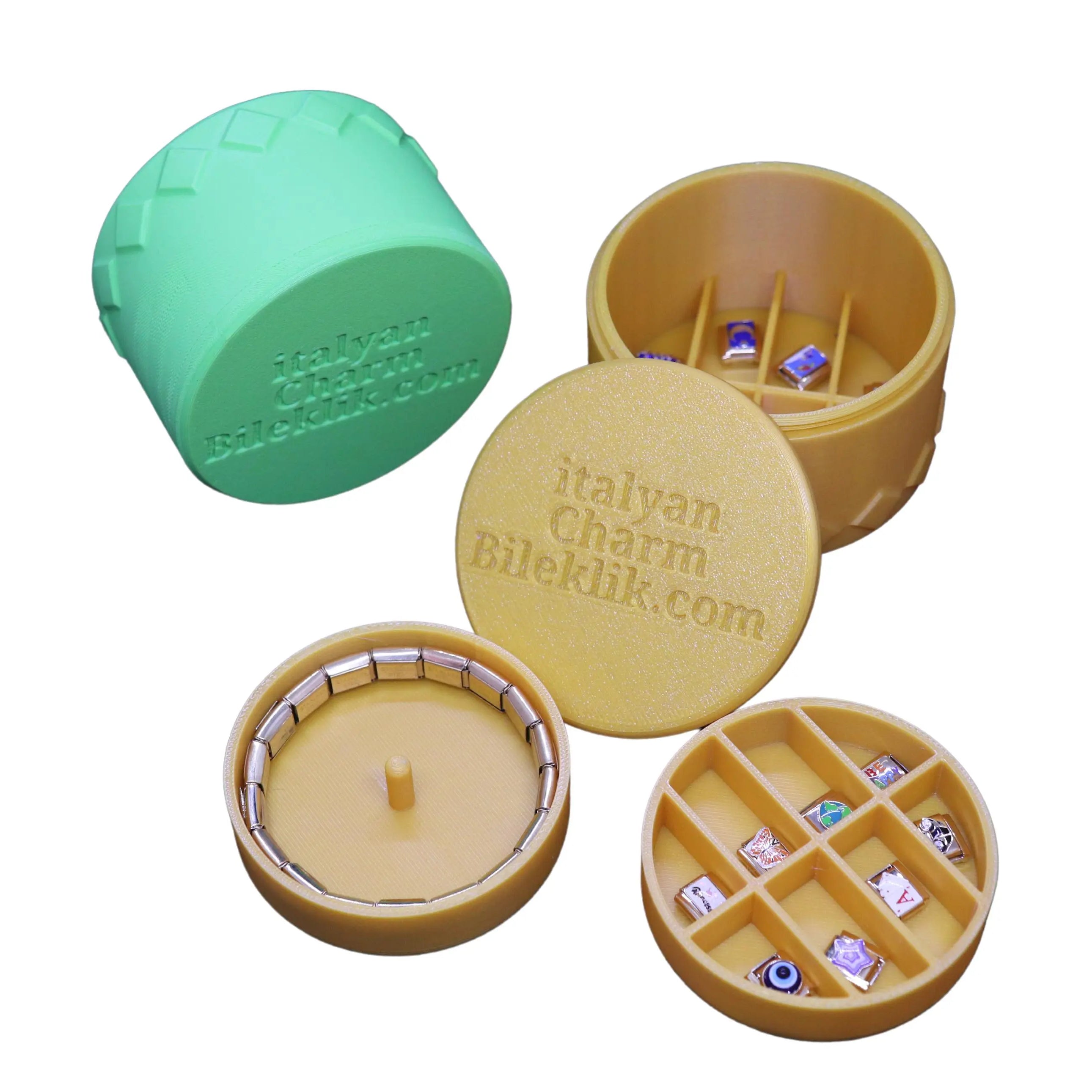 Italian Charm Box Yeşil 