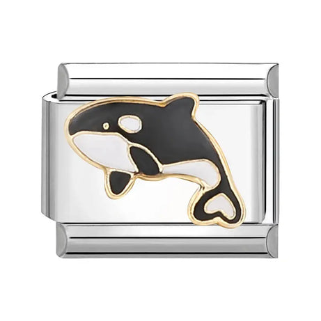 Killer Whale Charm - İtalyan Charm Bileklik