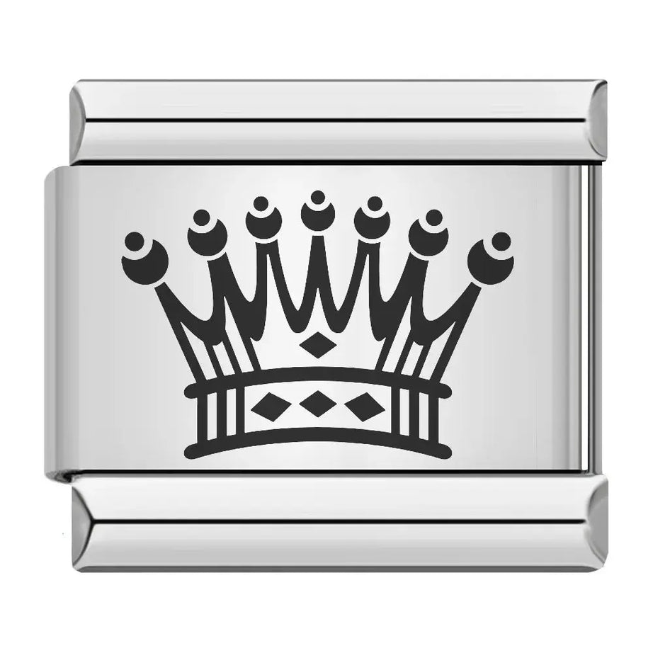 King Crown Charm - İtalyan Charm Bileklik