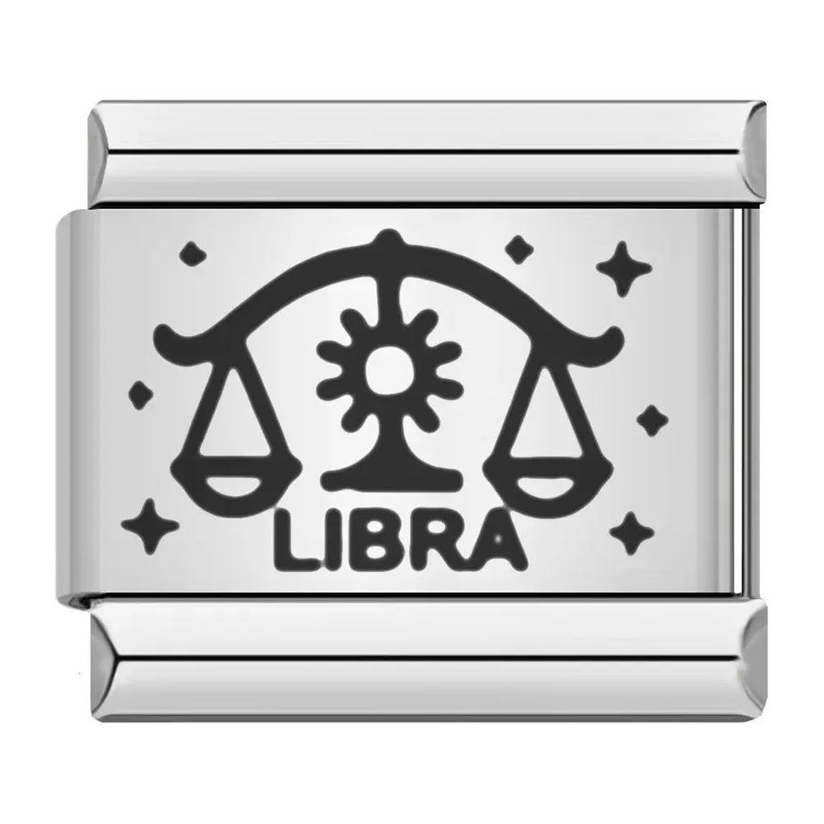 Libra Zodiac Charm - İtalyan Charm Bileklik