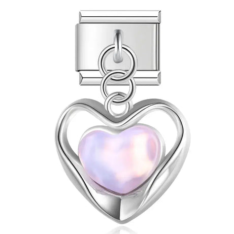 Love Hearth Stone Charm - İtalyan Charm Bileklik