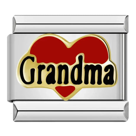 Loving Grandma Charm - İtalyan Charm Bileklik