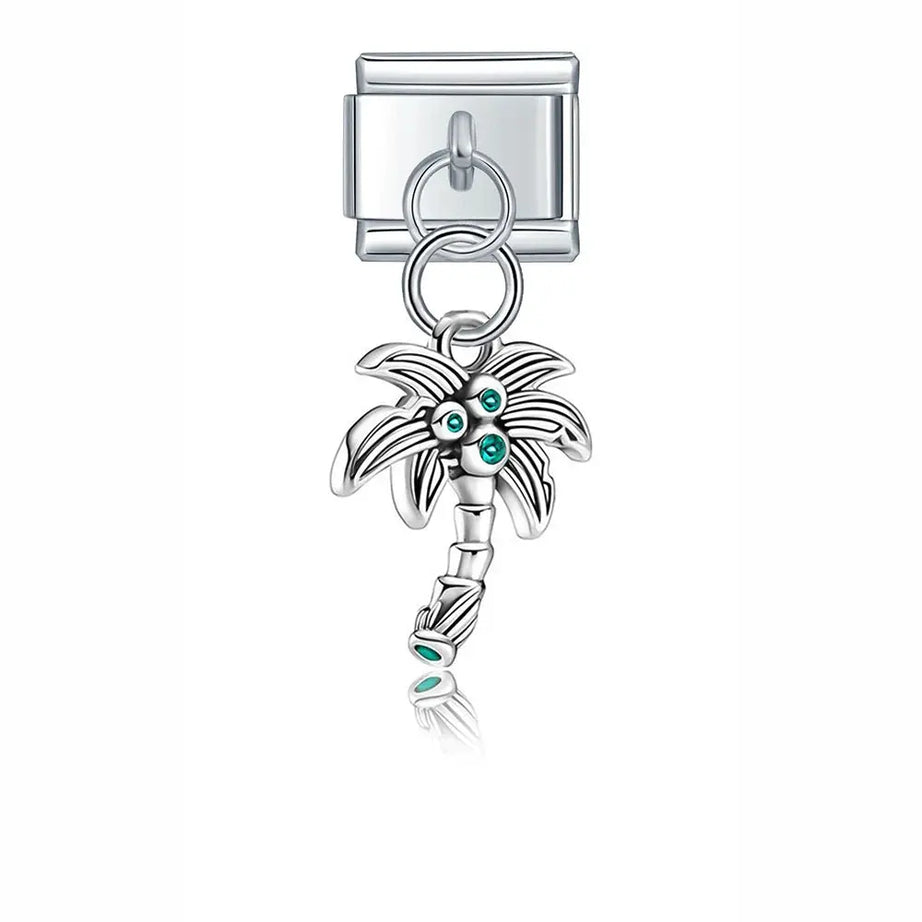 Palm Tree Charm - İtalyan Charm Bileklik