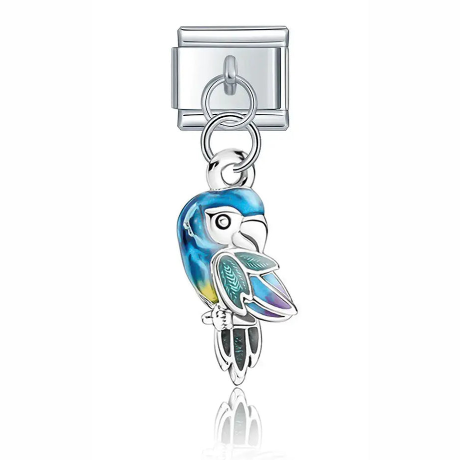 Parrot Charm - İtalyan Charm Bileklik