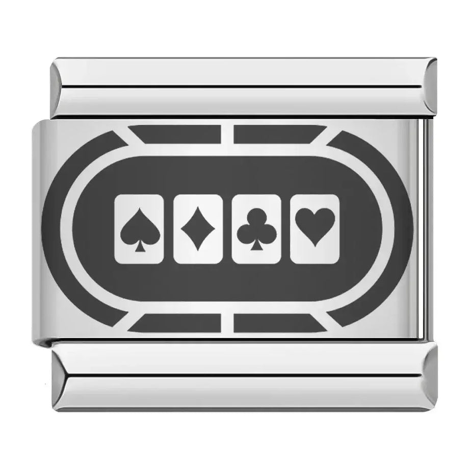 Poker Suite Charm - İtalyan Charm Bileklik