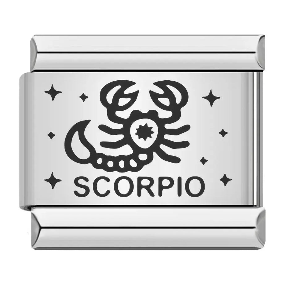 Scorpio Zodiac Charm - İtalyan Charm Bileklik