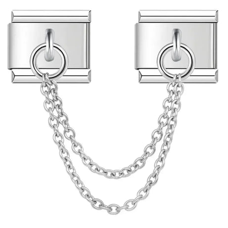 Silver Chain Charm - İtalyan Charm Bileklik