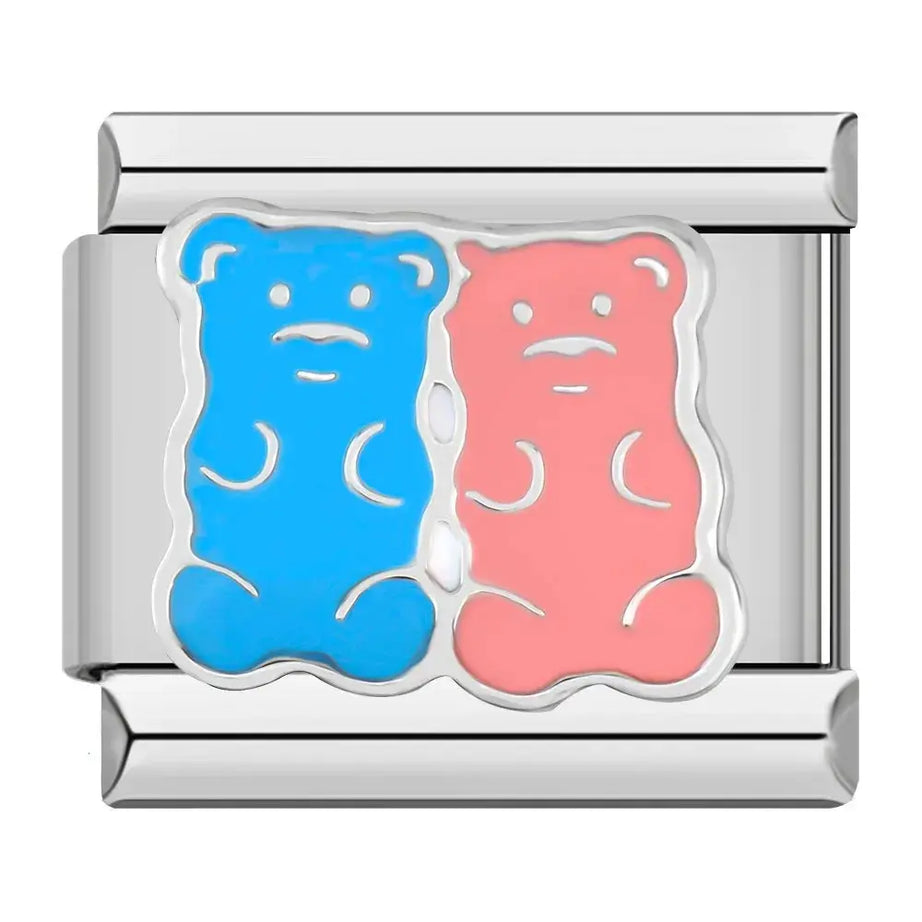 Sweet Bears Charm - İtalyan Charm Bileklik